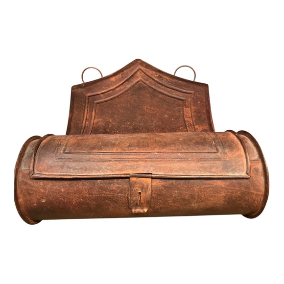 Other - Vintage Primitive Colonial Style Tin Candlebox